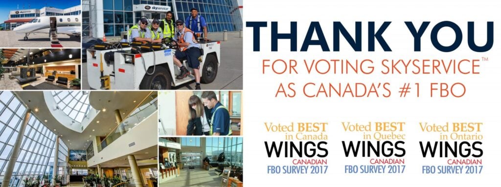 Wings 2017 FBO Survey – The Votes Are In…. And Skyservice Says THANK YOU!