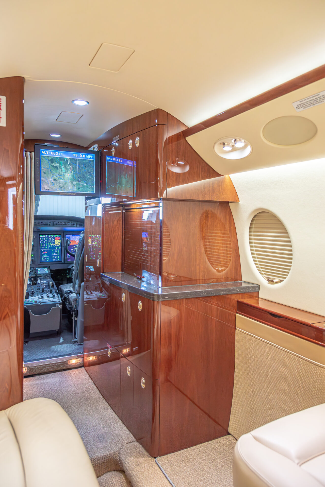 Gulfstream G150 galley, aircraft for sale