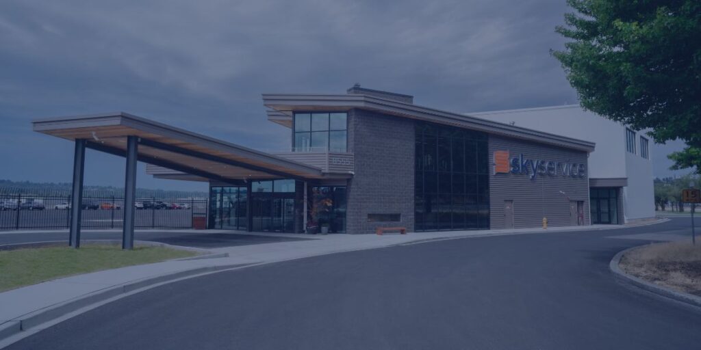Skyservice Seattle FBO Tour